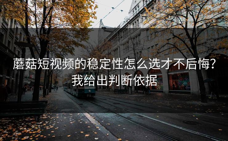 蘑菇短视频的稳定性怎么选才不后悔？我给出判断依据